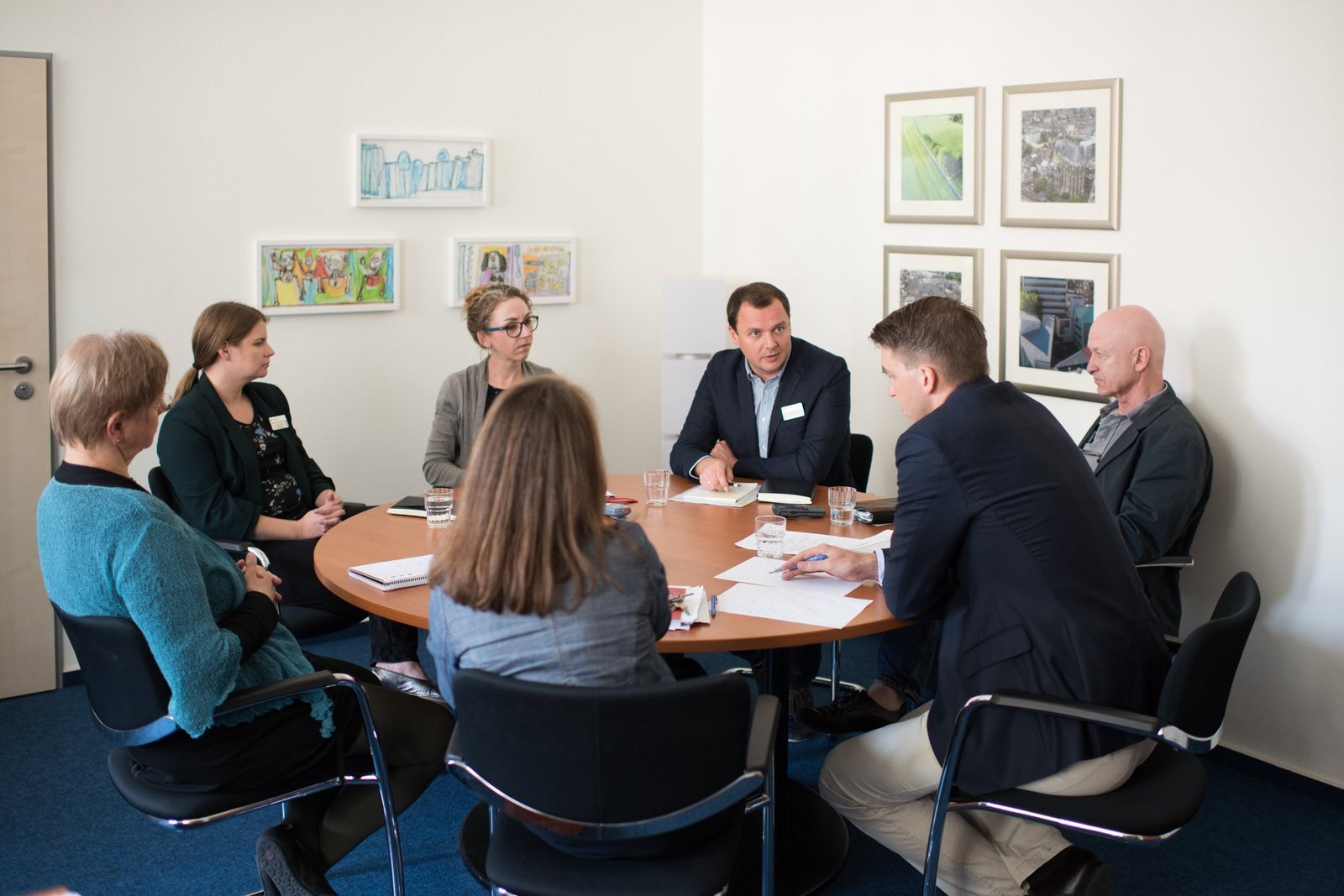 Besprechung Leitender Ärzte und Psychologe